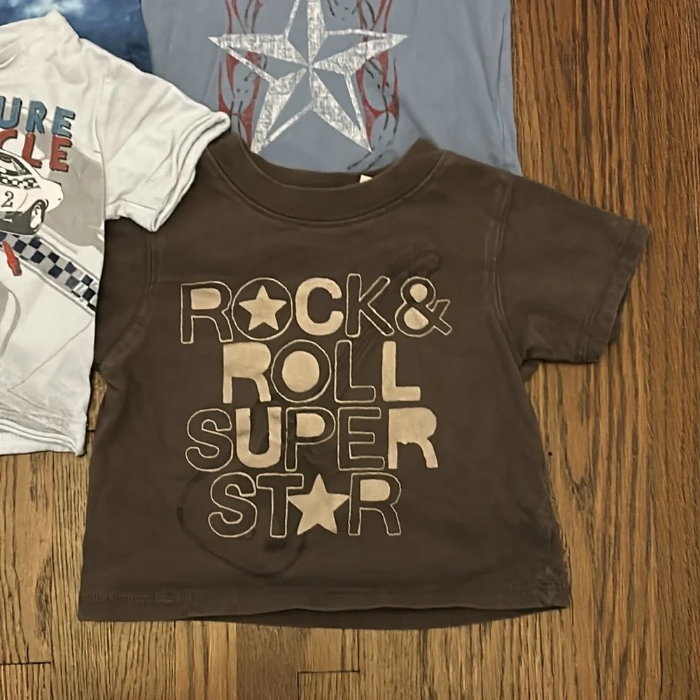 Lot of 6 Designer Baby Boy T-Shirts 6-12 Months Polo, Lucky, EUC - Picture 7 of 9